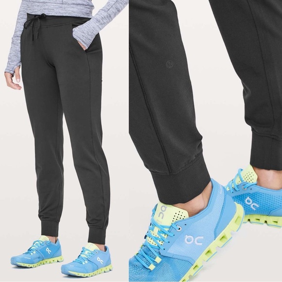 Lululemon • Ready To Rulu Pant *29" jogger black knit drawstring waist pull on - Picture 6 of 10